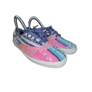 Keds X Malhia Kent Collab Women's Multi-Color Sneakers Size 6 RARE